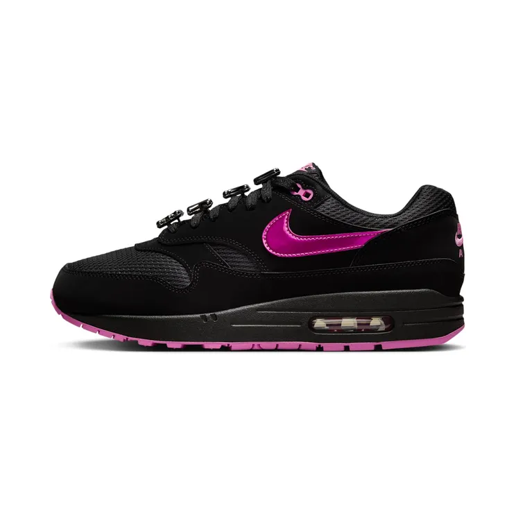 Nike Air Max 1 PRM Valentine’s Day “Black / University Red / Playful Pink” (HV2302-001)