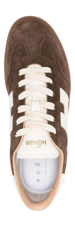 Hogan Cool Logo-patch Leather “Brown” (HXW6470FB60U HK02FJ) (2)