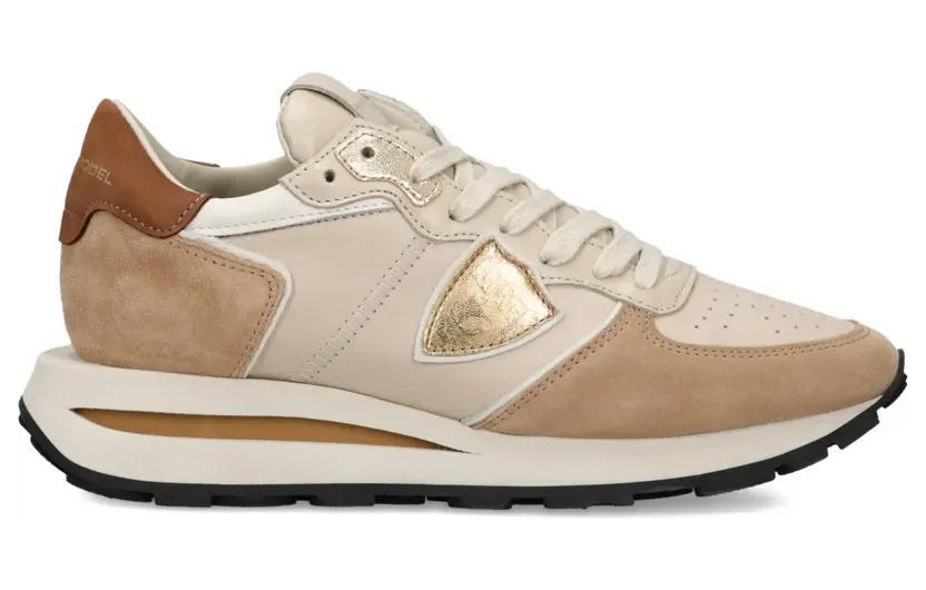 Philippe Model Paris Tropez Haute Low mit Triangel-Motiv Nude (TKLDVD01)