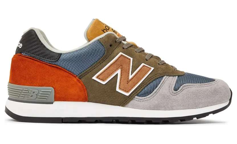 New Balance MADE in UK 670 Selected Edition Navy / Grey / Green (ML670V1-38433)