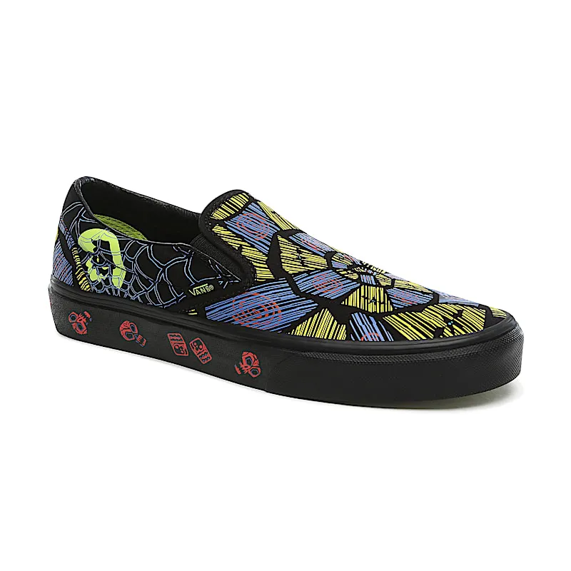 Vans The Nightmare Before Christmas x Classic Slip-On ‘Oogie Boogie’ Black/Multi (VN0A4BV3TA5)