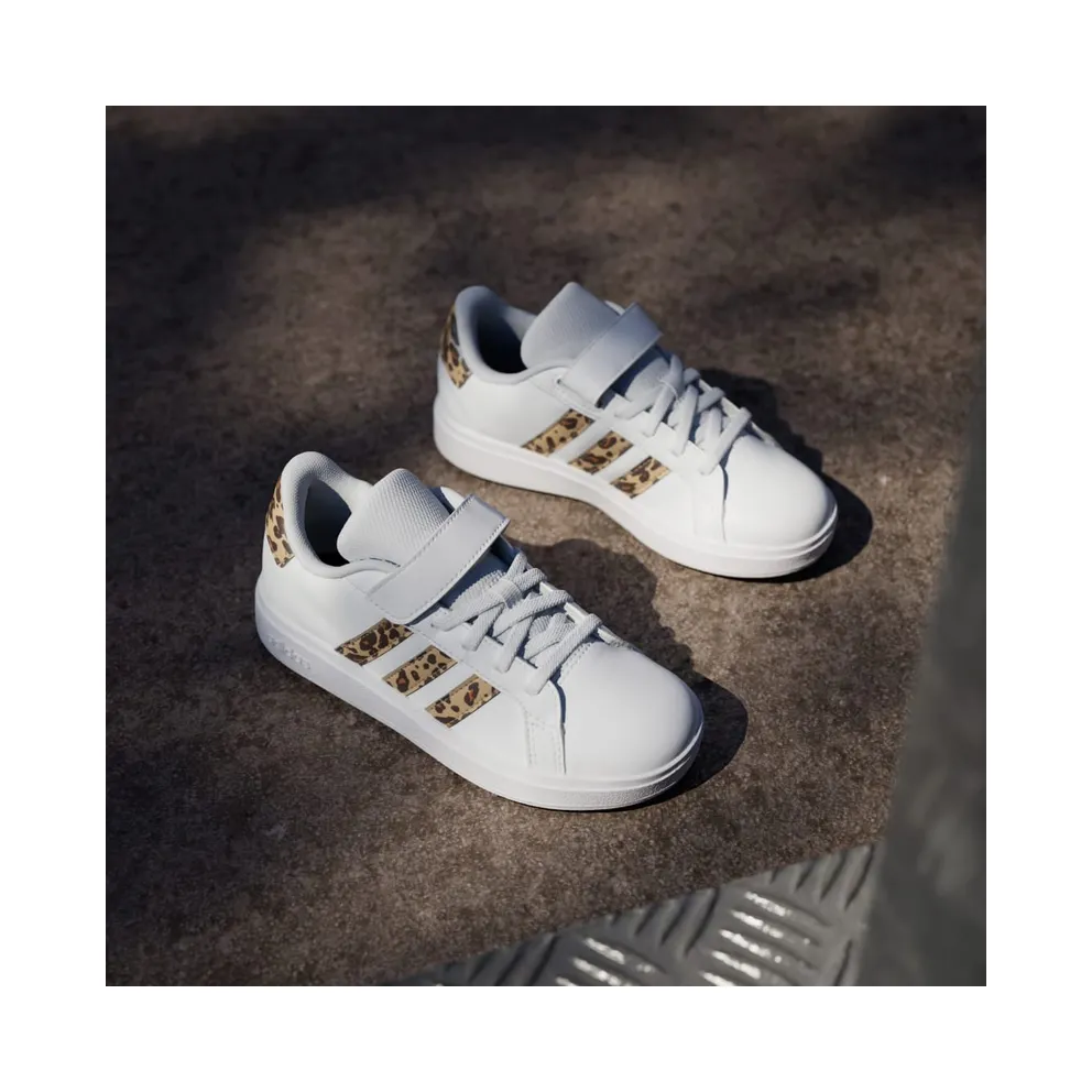Adidas Grand Court 2.0 Cloud White / Magic Beige / Matte Gold (IH7842)