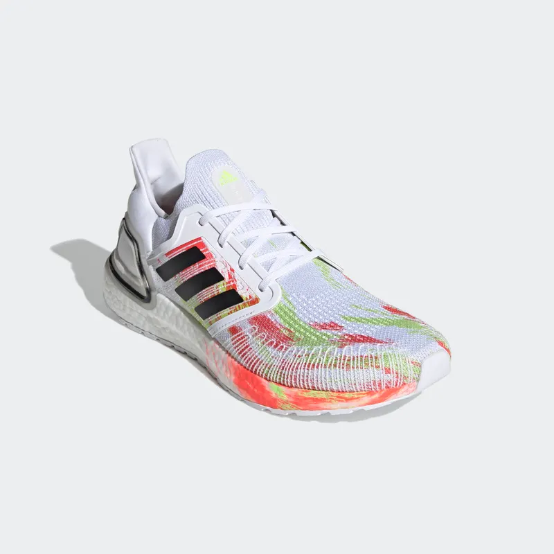 Adidas UltraBoost 20 ‘Heatmap’ Cloud White/Core Black/Signal Green (FW8169)