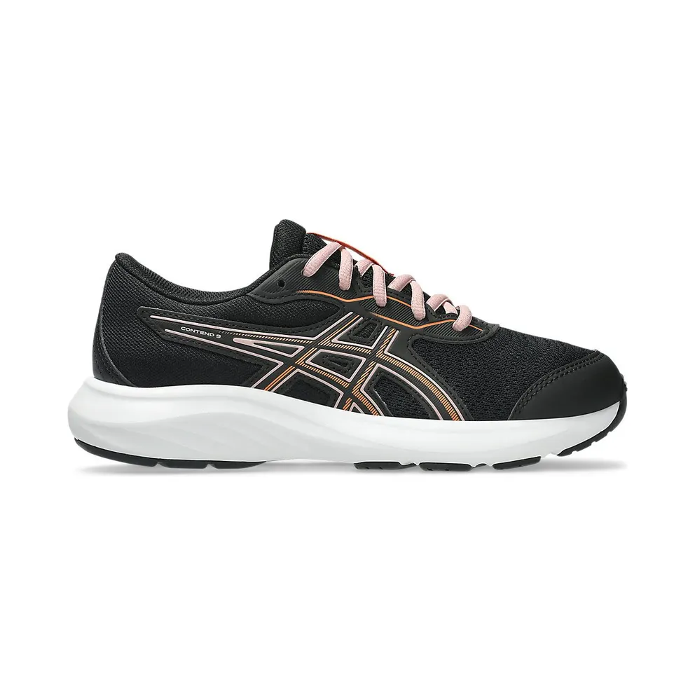 ASICS CONTEND 9 GS “Black / Sun Peach” (1014A337-010)