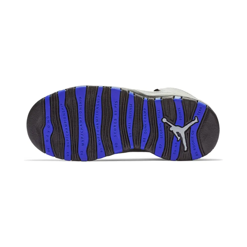 Jordan 10 Retro Orlando (PS) White/Black-Royal-Metallic Silver (310807-108)