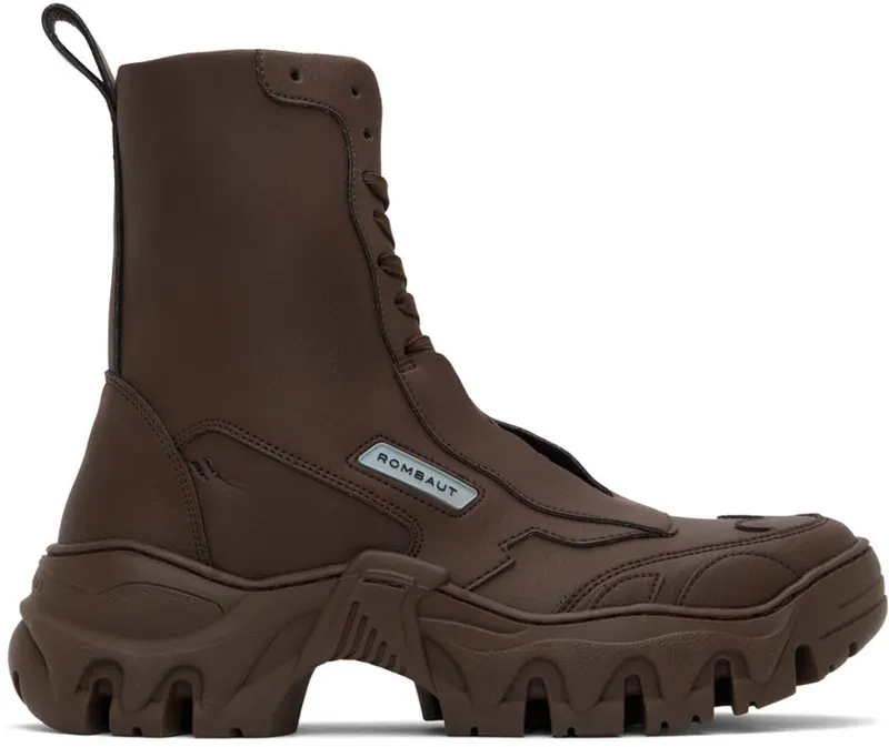 Rombaut SSENSE Exclusive Brown Boccaccio II High-Top (S22-B-046)