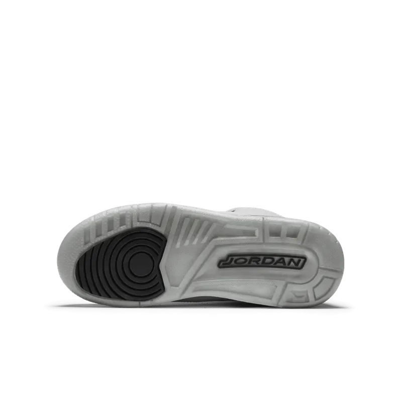 Jordan 3 Retro Wolf Grey (GS) Wolf Grey/Metallic Silver-Black (398614-004)
