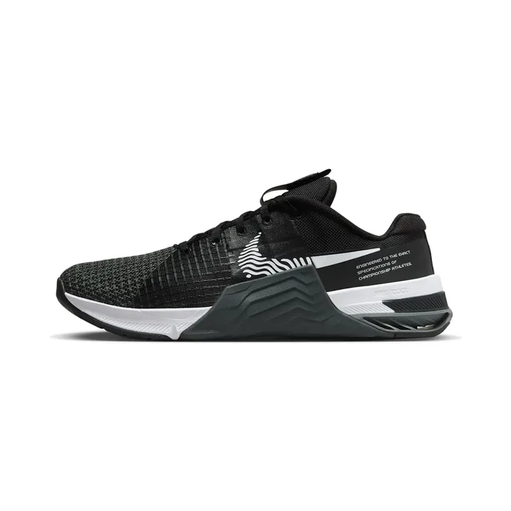 Nike Metcon 8 “Black / Dark Smoke Grey / Smoke Grey / White” (DO9328-001)