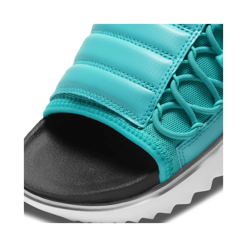 Nike Asuna Slide “Black / Oracle Aqua / White / Ghost Green” (CI8800-003)