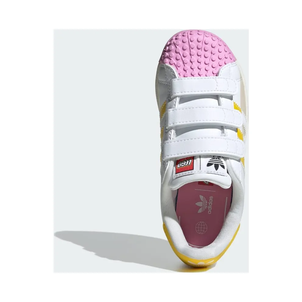 adidas Superstar x LEGO® Kids Cloud White / Yellow / Wonder White (IF2910)