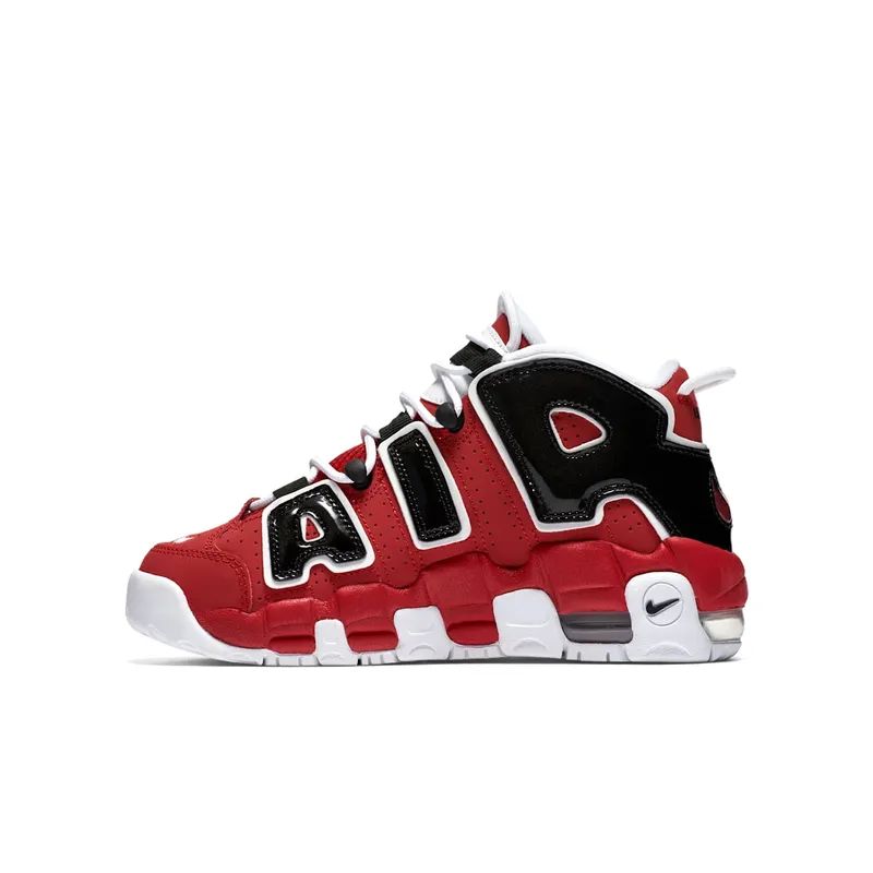 Nike Air More Uptempo Bulls Hoops Pack (GS) Varsity Red/White-Black (415082-600)