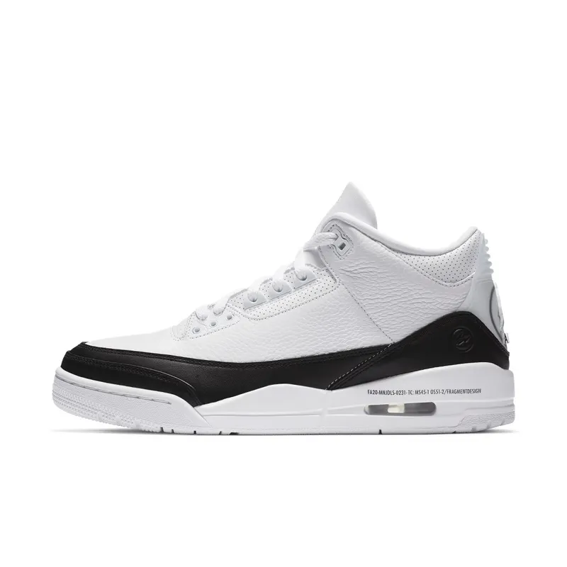 Jordan 3 Retro Fragment White/White-Black (DA3595-100)