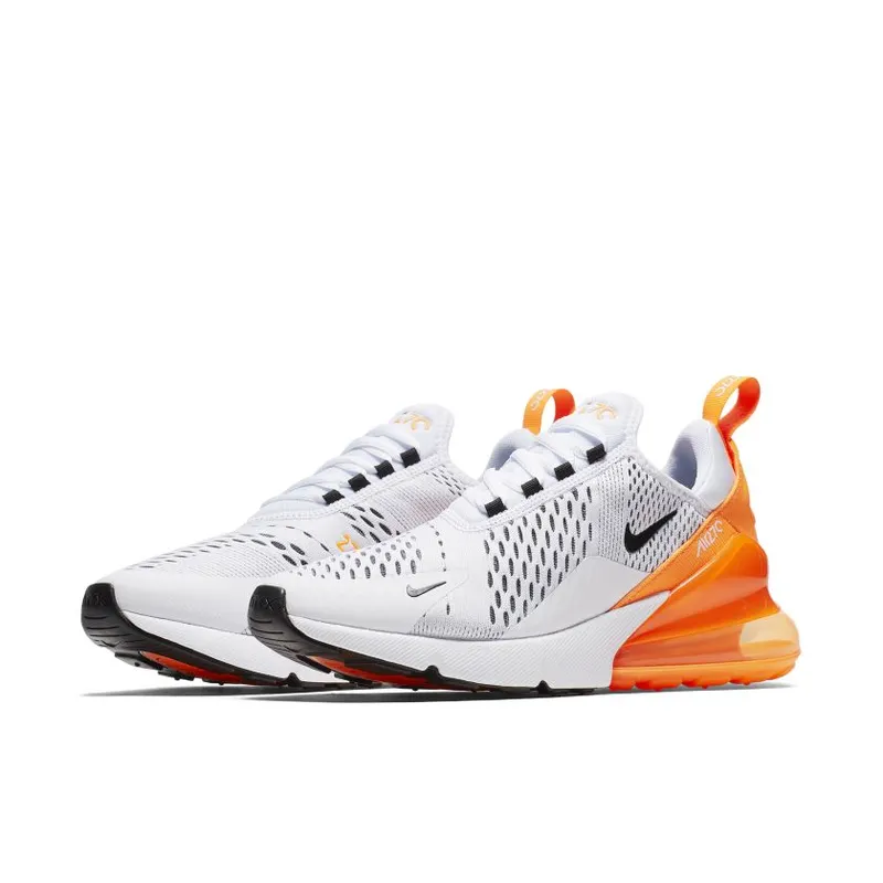 Nike Air Max 270 White Black Orange (W) White/Black-Orange (AH6789-104)