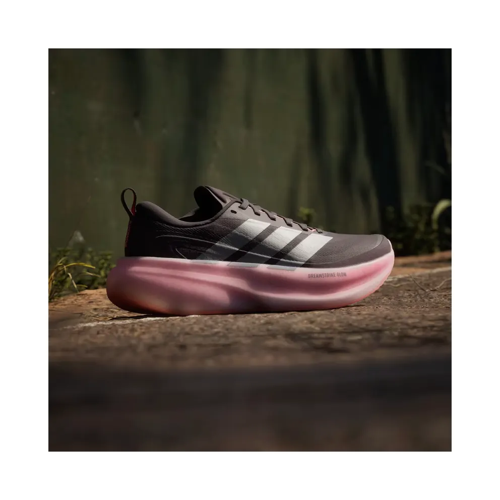 adidas Supernova Glide Running “Aurora Black / Iron Metallic / Acid Red” (KJ1864)