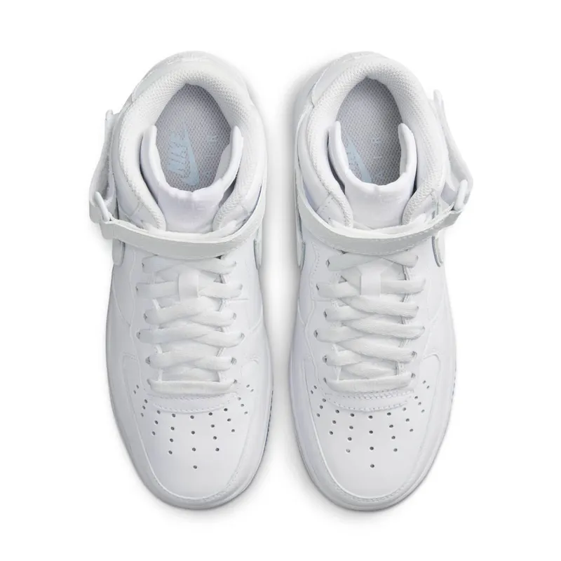 Nike Air Force 1 Mid White Snakeskin Ice (FN4274-100)