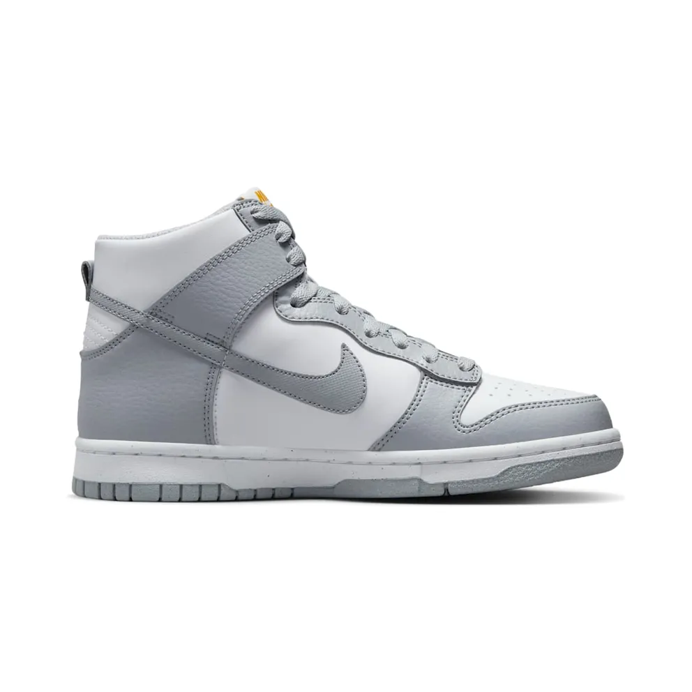 Nike Dunk High GS “Next Nature Wolf Grey Marigold” (FD9773-001)