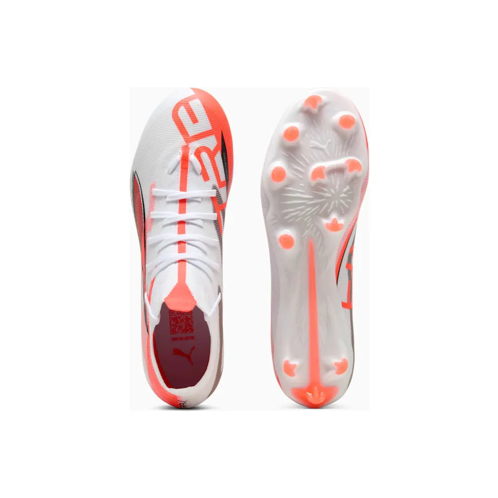 Puma Ultra 5 Matc+ FG/AG White Black Glowing Red (108162-01)