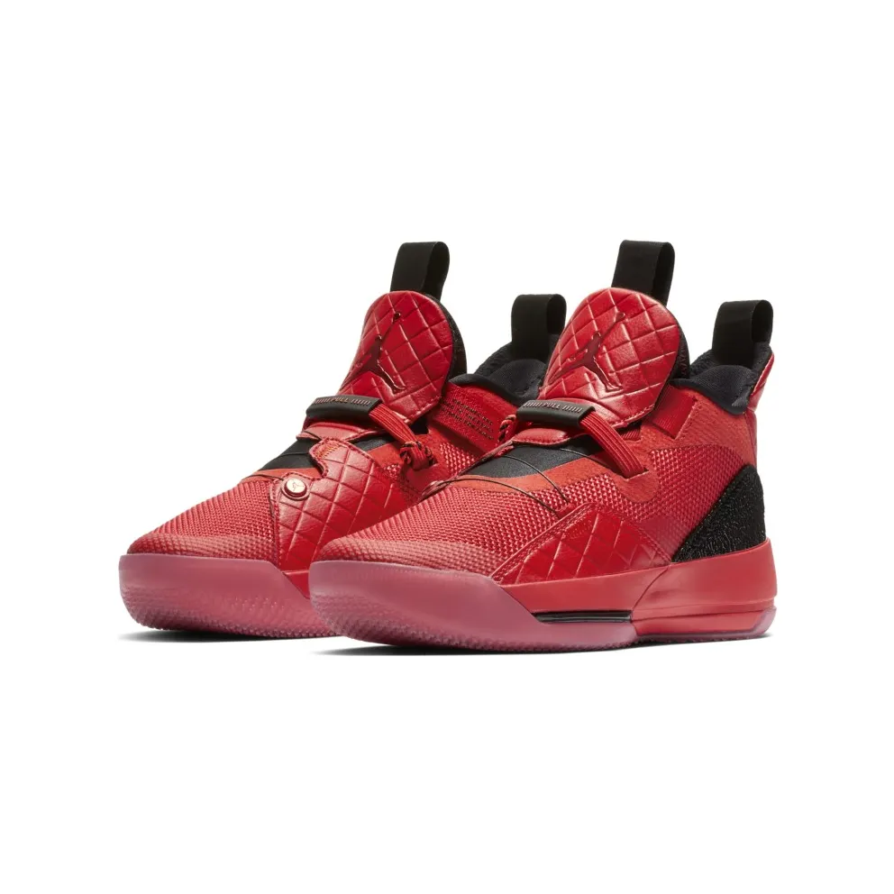 Jordan XXXIII University Red (GS) University Red/Black-Sail-White (AQ9244-600)