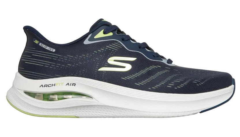 Skechers Slip-ins: Arch Fit Skech-Air – Zoryn Sneaker Marine/Limoen