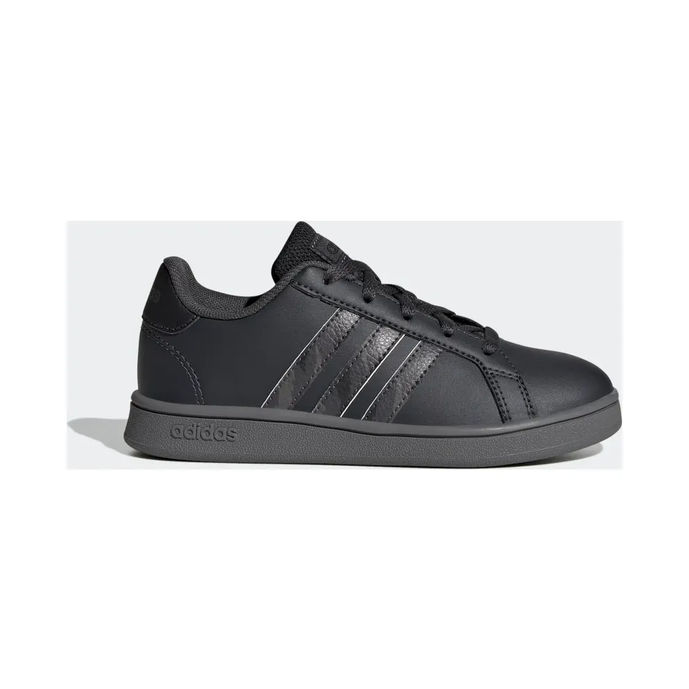 adidas Grand Court Camouflage Schuh Carbon / Grey Four / Core Black (GW6231)