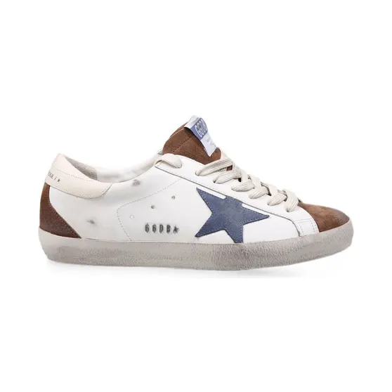 Golden Goose Super-Star White/Brown/Blue