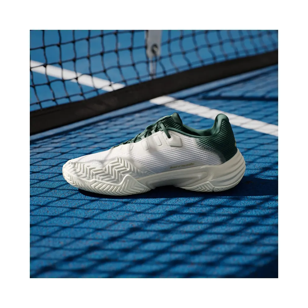 Adidas Barricade 13 Tennis Core White / Gold Metallic / Collegiate Green (IH5140)