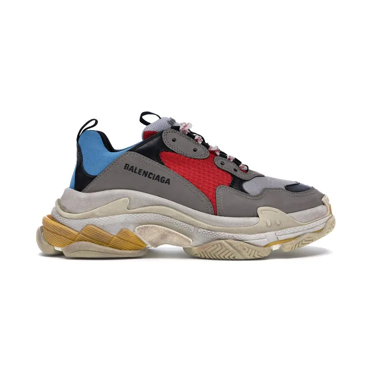 Balenciaga Triple S Grey Red Blue (512175W09O24365)
