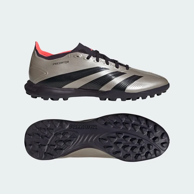 adidas Predator League Turf Platinum Metallic Aurora Black Turbo (IF6376)