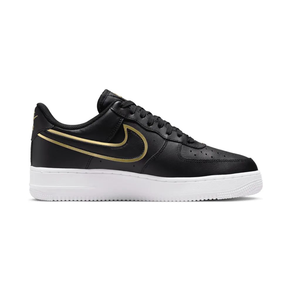 Nike Air Force 1 07 Black Metalic Gold (DA8481-001)