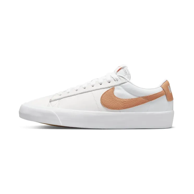Nike SB Blazer Low GT “White / Light Cognac” (DQ3502-100)