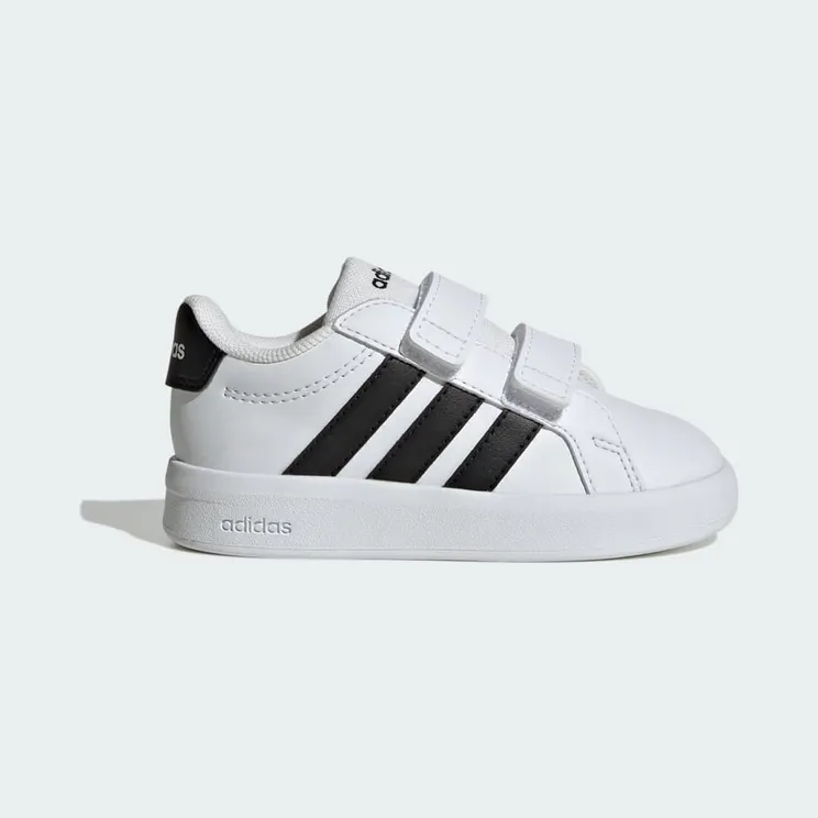 adidas Grand Court 3.0 Shoes Infants “Cloud White / Core Black / Cloud White” (HP3534)