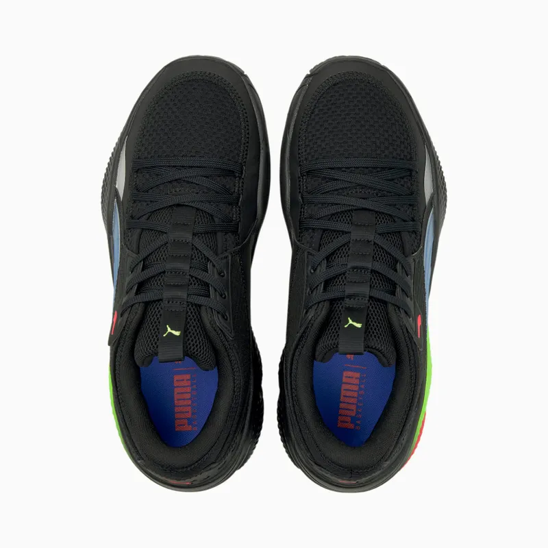 Men’s PUMA Court Rider Pop Black/Bluemazing (376107-01)