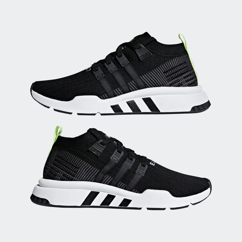 Adidas EQT Support Mid ADV Primeknit Core Black / Grey Five / Cloud White (B37435)