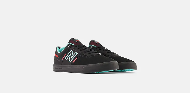 New Balance Numeric 306 “Black / Electric Red” (NM306RNR)