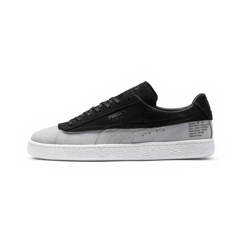 Puma Suede Classic Stampd 88-18 Puma White/Puma Black (366327-01)