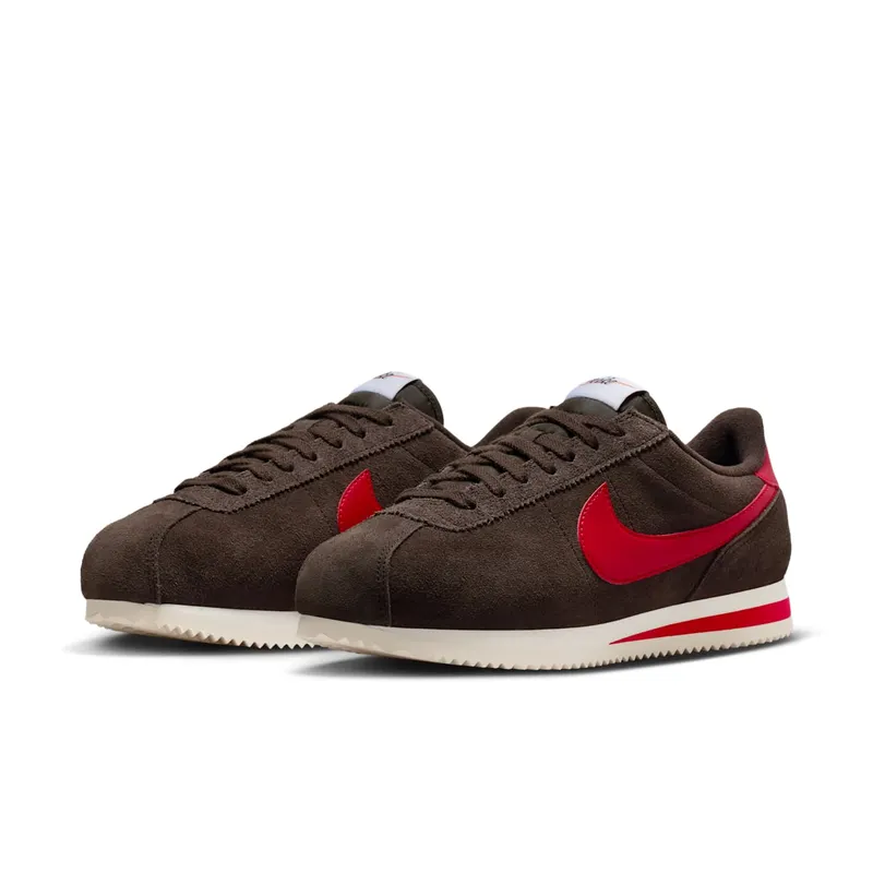 Nike Cortez Velvet Brown University Red (IB1857-200)