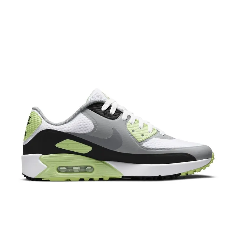 Nike Air Max 90 Golf White Particle Grey Barely Volt (CU9978-104)