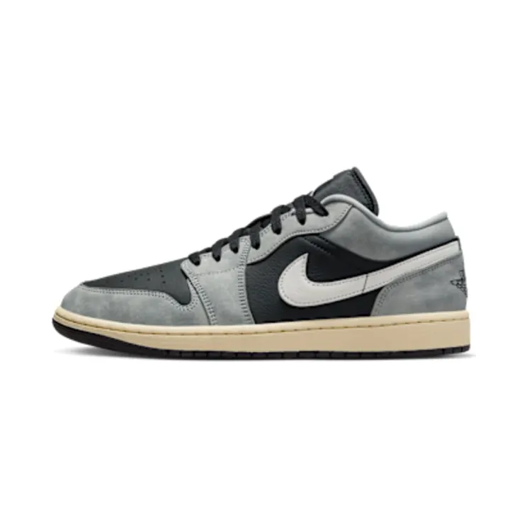 Air Jordan 1 Low SE “Light Smoke Grey / Sail / Muslin / Black” (HQ2010-012)