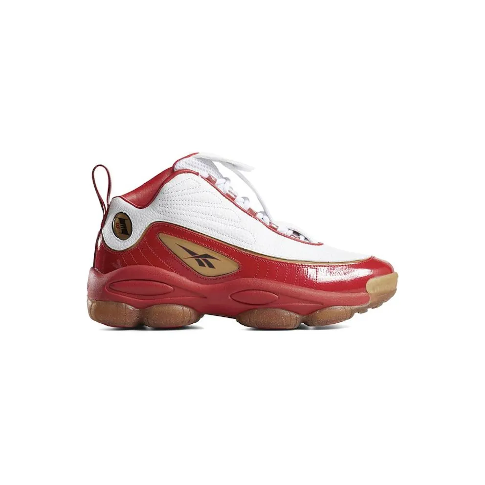 Reebok Iverson Legacy Red White Red/White-Black-Brass (Other Brands Reebok)