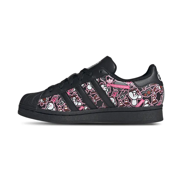 Adidas Superstar GS “James Jarvis Core Black Cloud White” (IE0252)