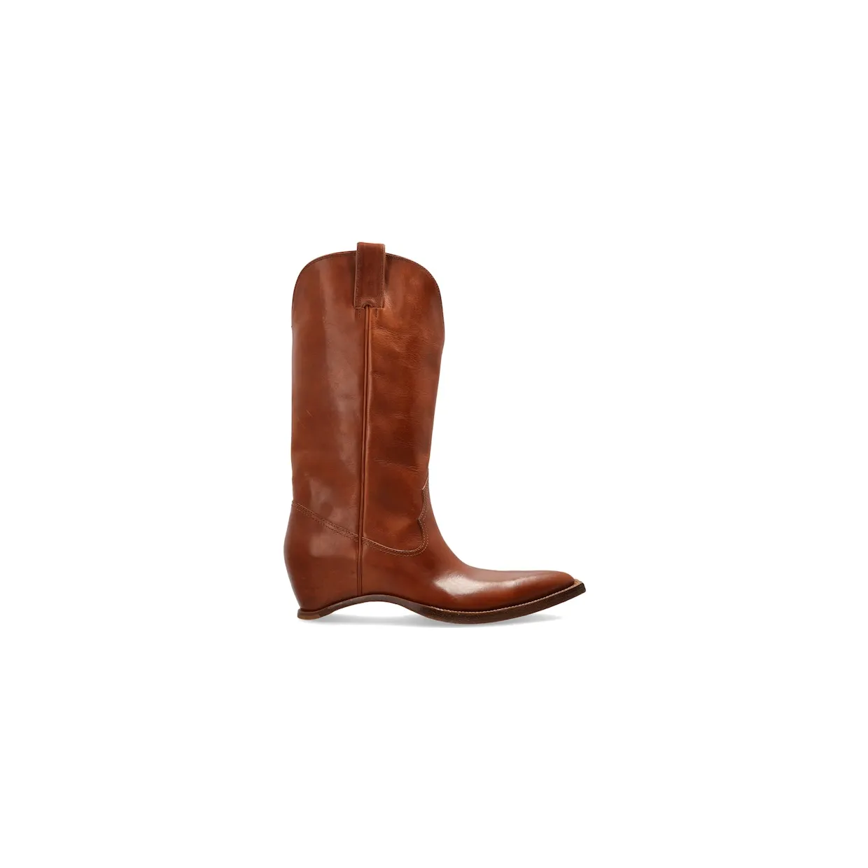 Maison Margiela Heel-less Western Leather Boot Cognac (S39WW0081 P7677 T2229)