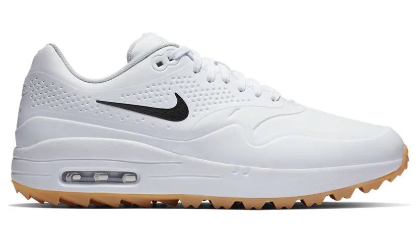 Nike Air Max 1 Golf White Gum Black Swoosh (AQ0863-101B)