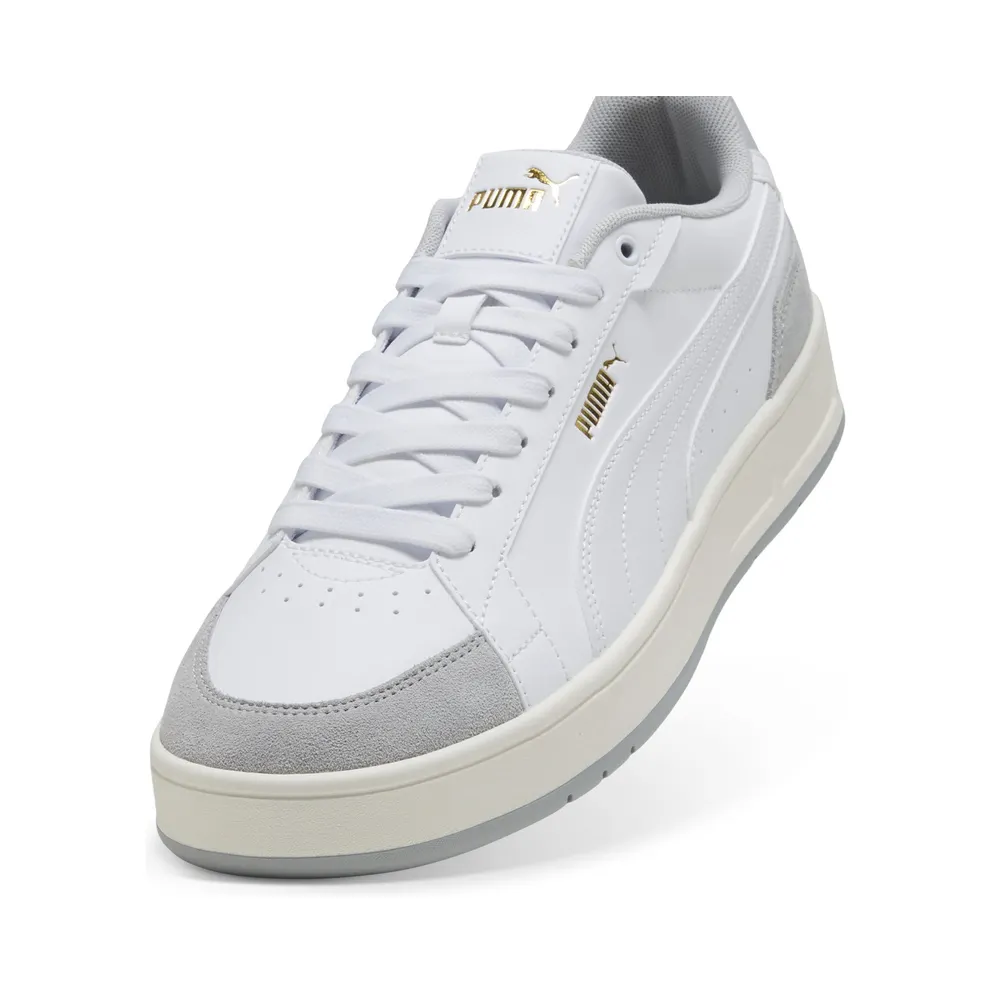 Puma Court Classico Sport “Puma White / Puma White / Cool Light Gray” (400731_02)