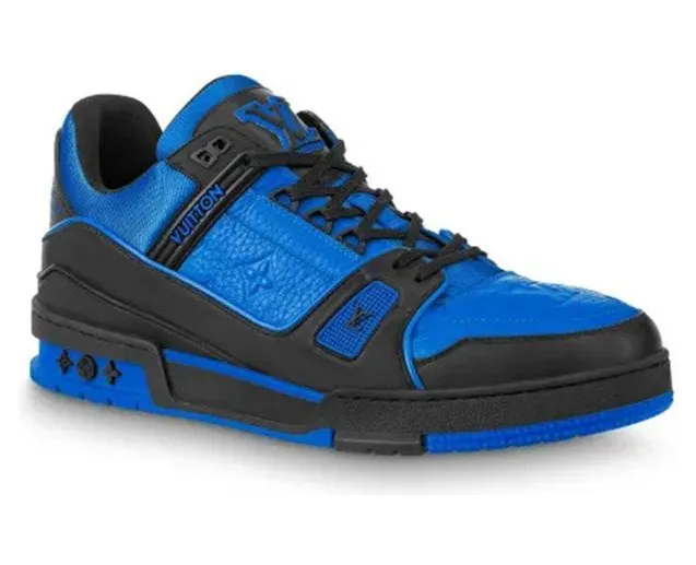 Louis Vuitton LV Trainer Black Blue (1A8WF5)