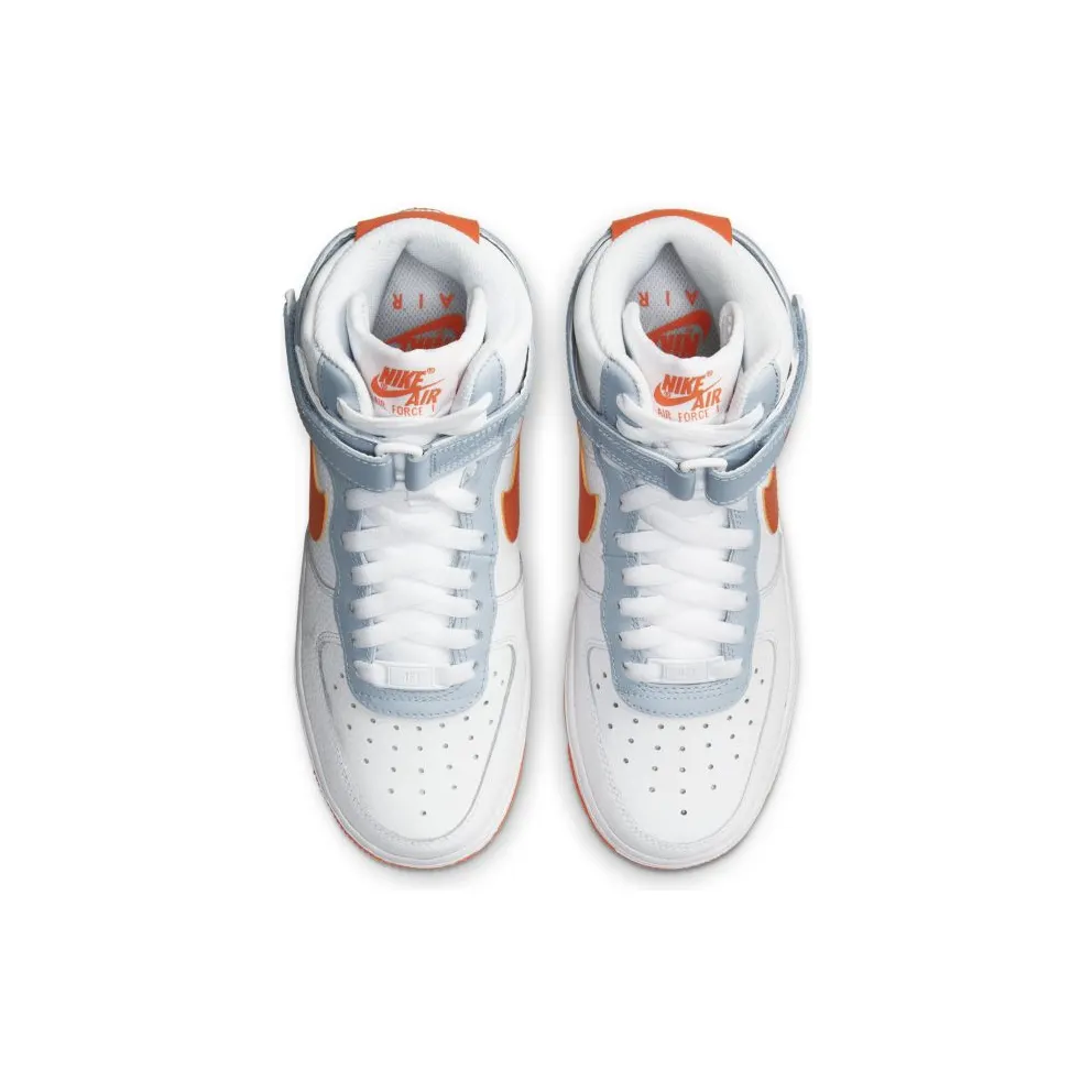 Nike Air Force 1 High Kindness Day 2020 (GS) White/Light Armory Blue Heather-Laser Orange-Electro Orange (DC2198-100)