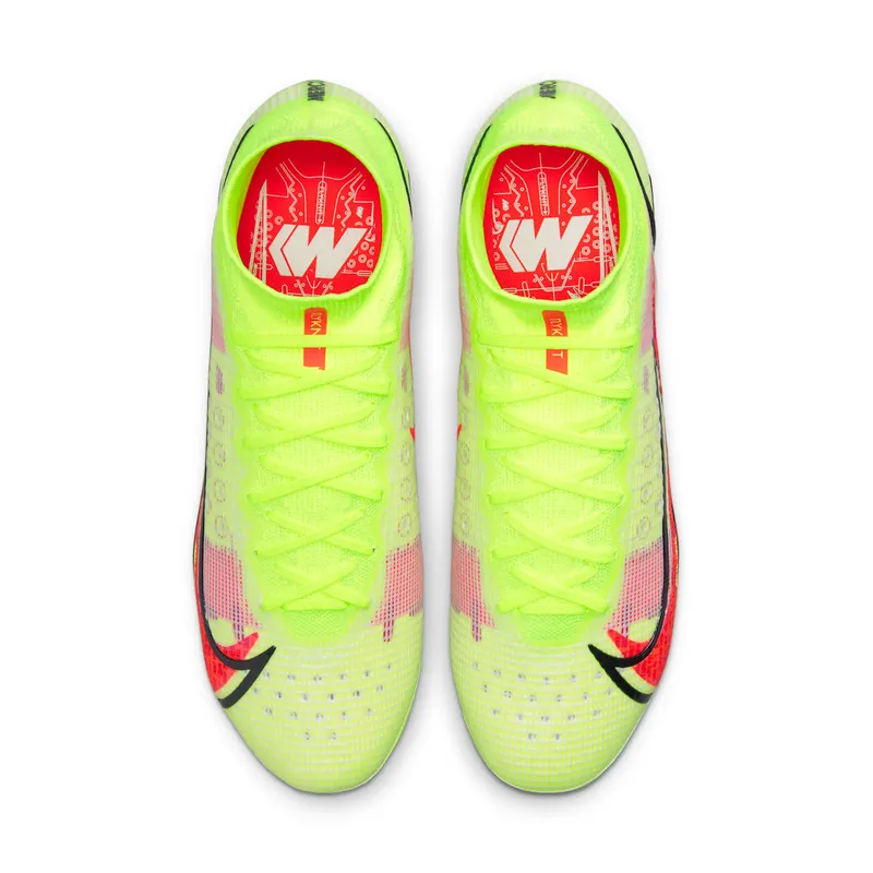 Nike Mercurial Superfly 8 Elite FG Volt Black Bright Crimson (CV0958-760)