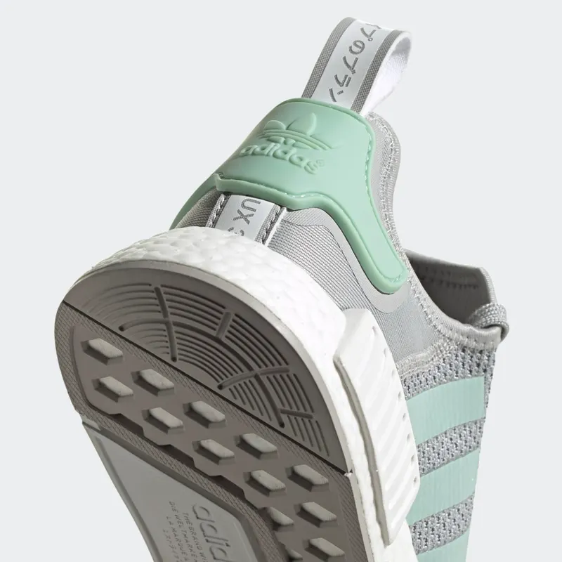 adidas NMD_R1 Grey Two / Blush Green / Cloud White (FV9152)