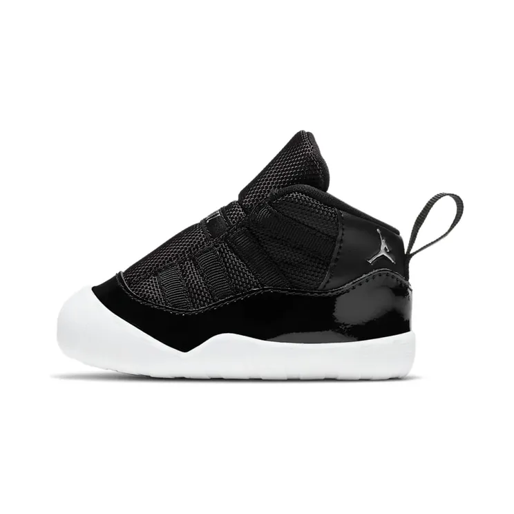 Jordan 11 Retro Crib Bootie Jubilee 25th Anniversary “Black / White” (CI6165-011)