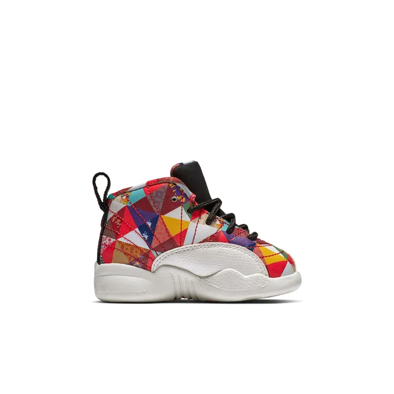 Jordan 12 Retro Chinese New Year 2019 (TD) True Red/True Red-Sail-Black (BQ6499-600)