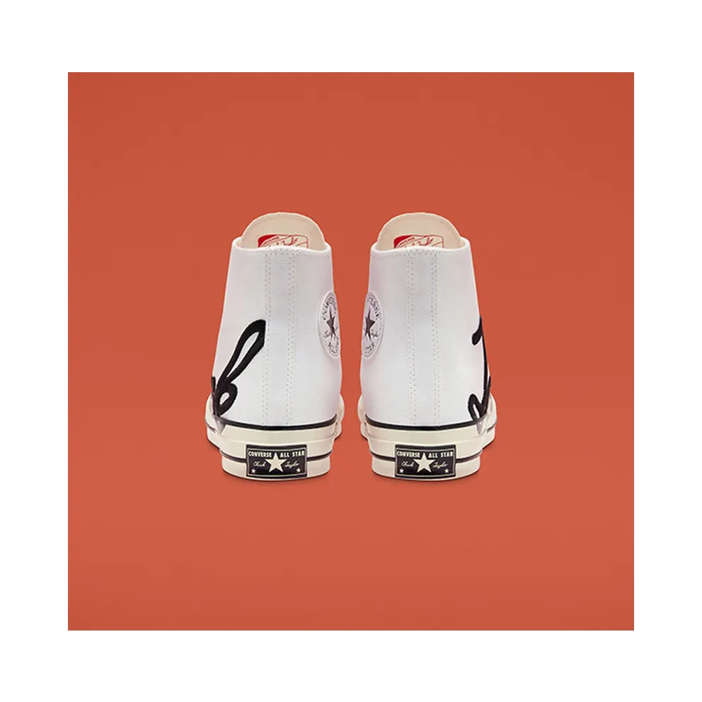 Converse Chuck Taylor All-Star 70 Hi Scripted Signature White (167696C)
